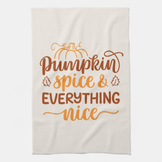 Pumpkin Spice & All Nice Kökshandduk