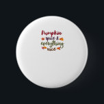 Pumpkin Spice & All Nice Latte Älskare Knapp<br><div class="desc">Perfektens utformning för smala entusiaster och fall-älskare.</div>