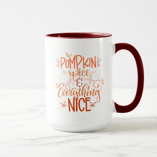 Pumpkin Spice & All Nice Mugg (Höger)