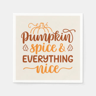 Pumpkin Spice & All Nice Pappersservett