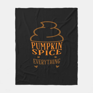 Pumpkin Spice & All Nice Premium Fleecefilt