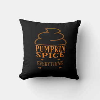 Pumpkin Spice & All Nice Premium Kudde