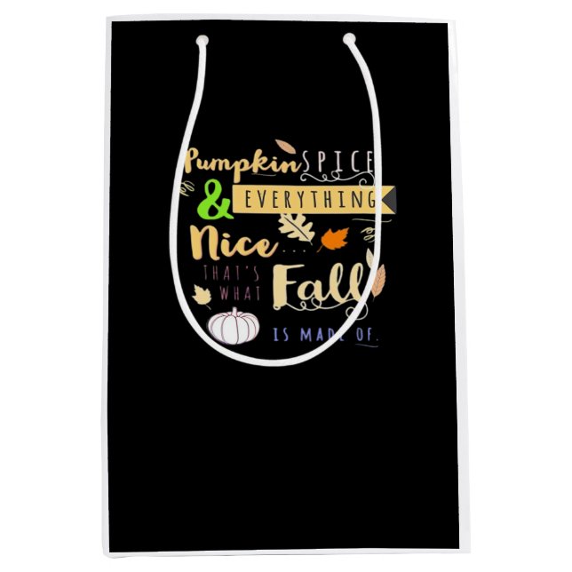 Pumpkin Spice & All Nice Trend & Funny Quot (Framsidan)