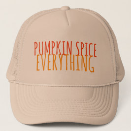 Pumpkin Spice All Truckerkeps