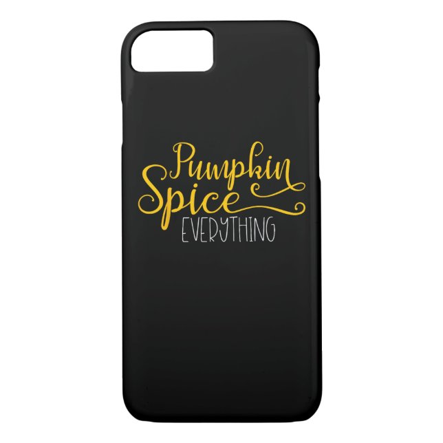 Pumpkin Spice Allt Case-Mate iPhone Skal (Baksida)