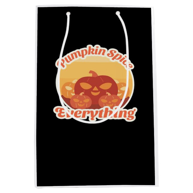 Pumpkin Spice Allt Classic Halloween Funny (Framsidan)