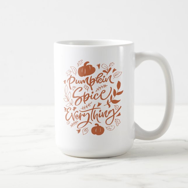 Pumpkin Spice Allt Kaffemugg (Höger)