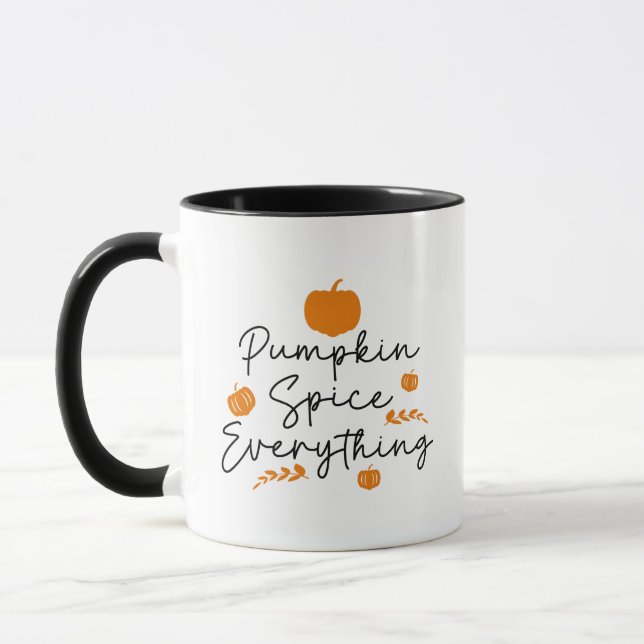 Pumpkin Spice Allt Mugg (Vänster)