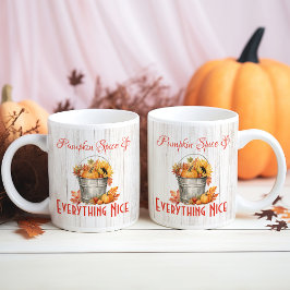 Pumpkin Spice & Allt Nice - Fall Mugg
