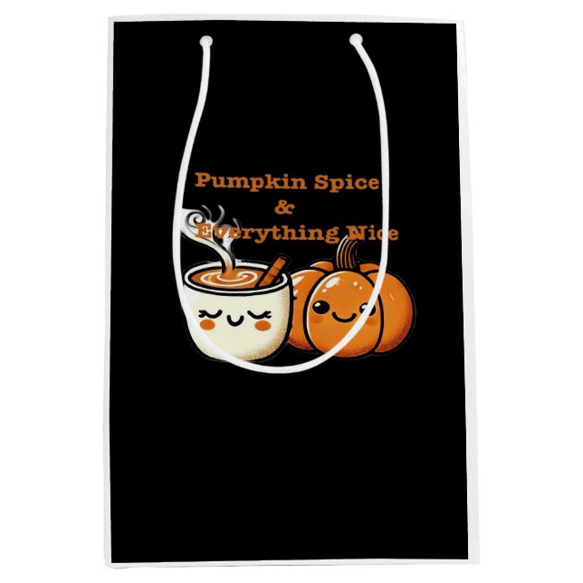 Pumpkin Spice & Allt Nice - höstfall (Framsidan)