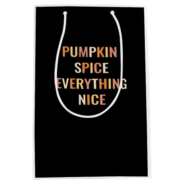 Pumpkin Spice Allt Nice Passande (Framsidan)