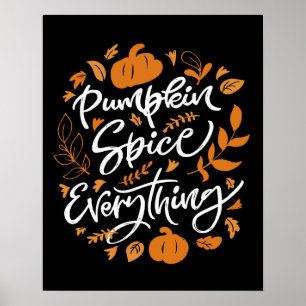 Pumpkin Spice Allt Poster