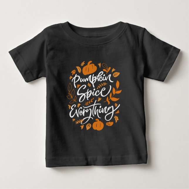 Pumpkin Spice Allt T Shirt (Framsida)