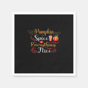 Pumpkin Spice Allting Nice Classic Sloth Pappersservett