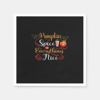 Pumpkin Spice Allting Nice Classic Sloth Pappersservett