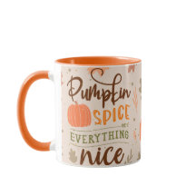 Pumpkin Spice & Allting Nice, hösten Mugg