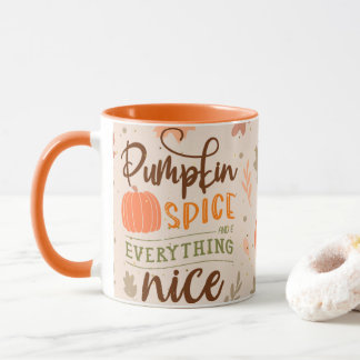 Pumpkin Spice & Allting Nice, hösten Mugg