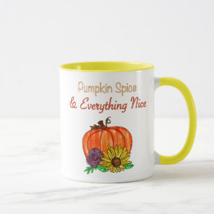 Pumpkin Spice & Allting Nice, hösten Mugg