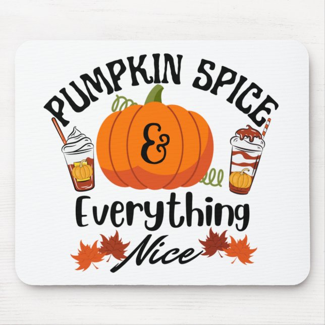 Pumpkin Spice Allting Nice Musmatta (Framsidan)