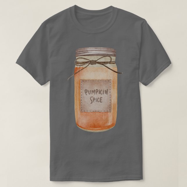 Pumpkin Spice Älskare Halloween Clothing Fall Autu T Shirt (Design framsida)