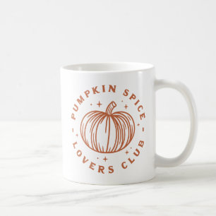 Pumpkin Spice Älskare Klubb Kaffemugg