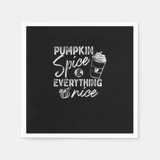 Pumpkin Spice and All Nice Fall Coffee Latt Pappersservett