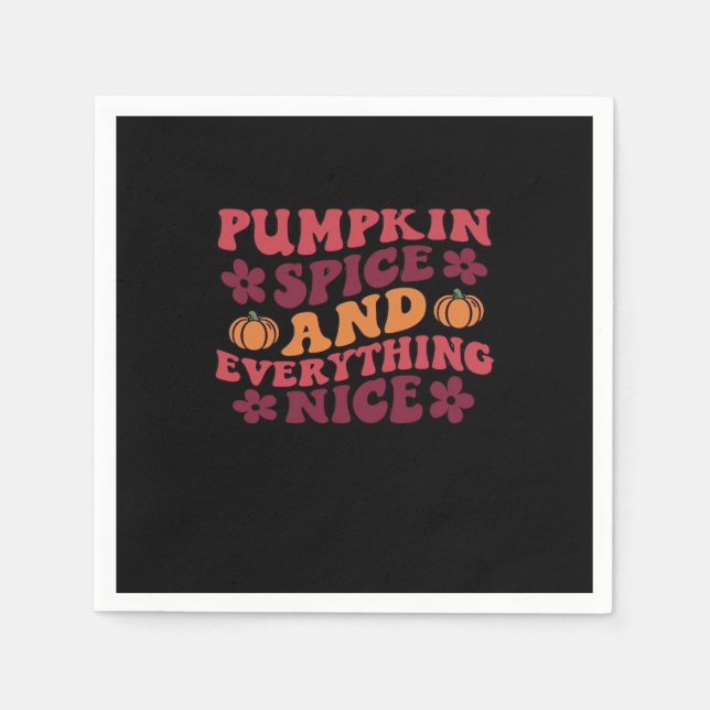 Pumpkin Spice and All Nice (Light) Pappersservett (Framsidan)