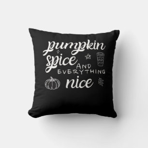 Pumpkin Spice and All Nice - Memumn Autumn Qu Kudde