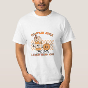 Pumpkin Spice and All Nice , Mysigt Fall T Shirt