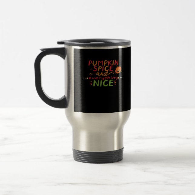Pumpkin Spice and All Nice Slogan Quote Resemugg (Vänster)