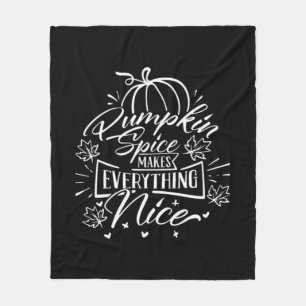 Pumpkin Spice and All Nice - Viral Autumn Q Fleecefilt