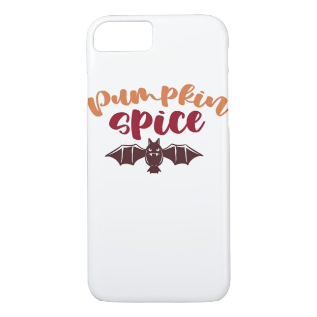 Pumpkin Spice and All Nice Viral Slogan & Q Case-Mate iPhone Skal (Baksida)