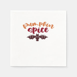 Pumpkin Spice and All Nice Viral Slogan & Q Pappersservett