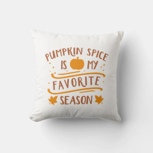 Pumpkin Spice är min favoritsäsong Kudde
