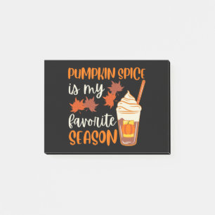 Pumpkin Spice är min favoritsäsong Post-it Block