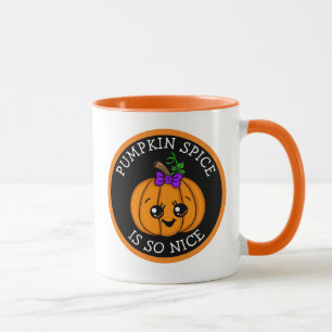Pumpkin Spice är så fin Halloween-hösten Mugg