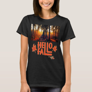 Pumpkin Spice Autumn Fall Coffee Sweater Weather T Shirt