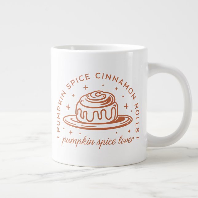 Pumpkin Spice Cinnamon Rolls Jumbo Mugg (Höger)