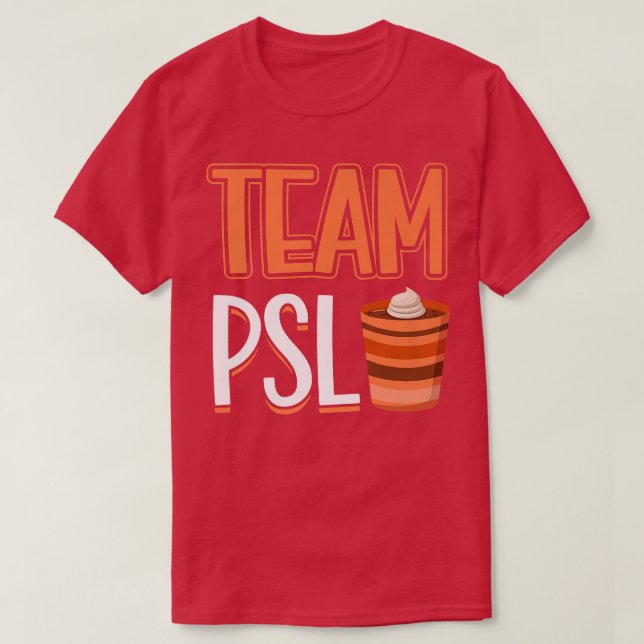 Pumpkin Spice Coffee Älskare Autumn Fall Season Te T Shirt (Design framsida)