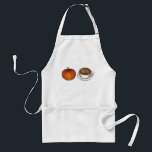 Pumpkin Spice Coffee, höstskörd Förkläde<br><div class="desc">En originalmarkörillustration av en utsökt kaffelatte och en orange-pumpa - perfekt för alla som kärlek pumpar krydda! Ser du inte vad du är tittar för? Behöver du hjälp med anpassning? Kontakta Rebecca för att få något designat bara för dig.</div>