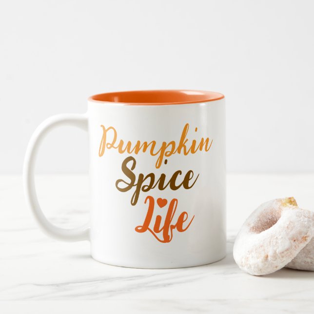 Pumpkin Spice Coffee Mugg (Med munk)