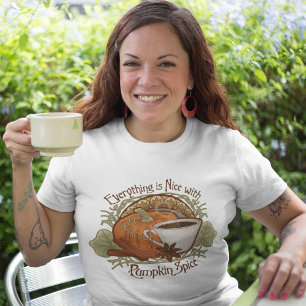 Pumpkin Spice Coffee T Shirt