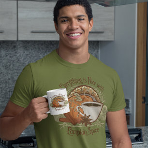 Pumpkin Spice Coffee T Shirt