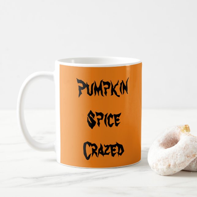 Pumpkin Spice Crazed Kaffemugg (Med munk)