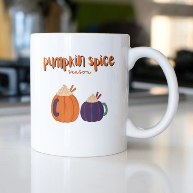 Pumpkin Spice dricker söt pumpa till hösten älskar Mugg (Skapare uppladdad)