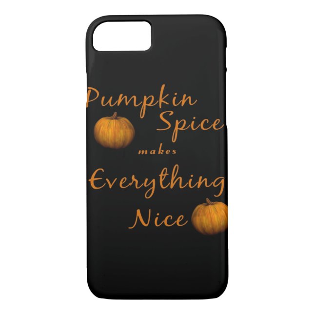 Pumpkin Spice Essential Case-Mate iPhone Skal (Baksida)
