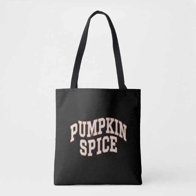 Pumpkin Spice Fall Shirt Thanksgiving Tygkasse (Framsida)