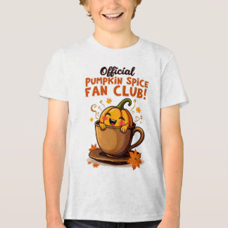 Pumpkin Spice Fläkt Klubb T Shirt