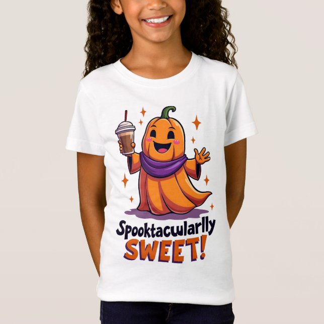 Pumpkin Spice Fläkt Klubb T Shirt (Framsida)