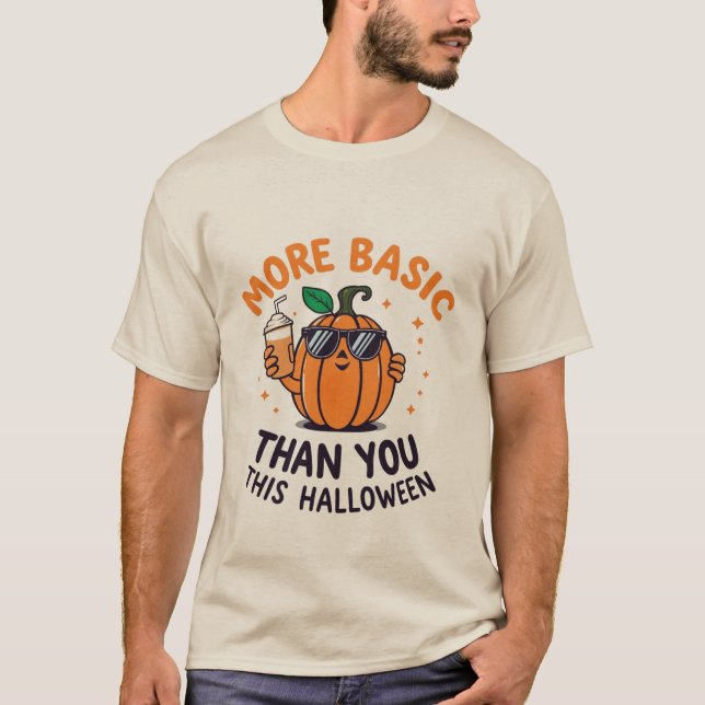Pumpkin Spice Frappuccino T Shirt (Framsida)